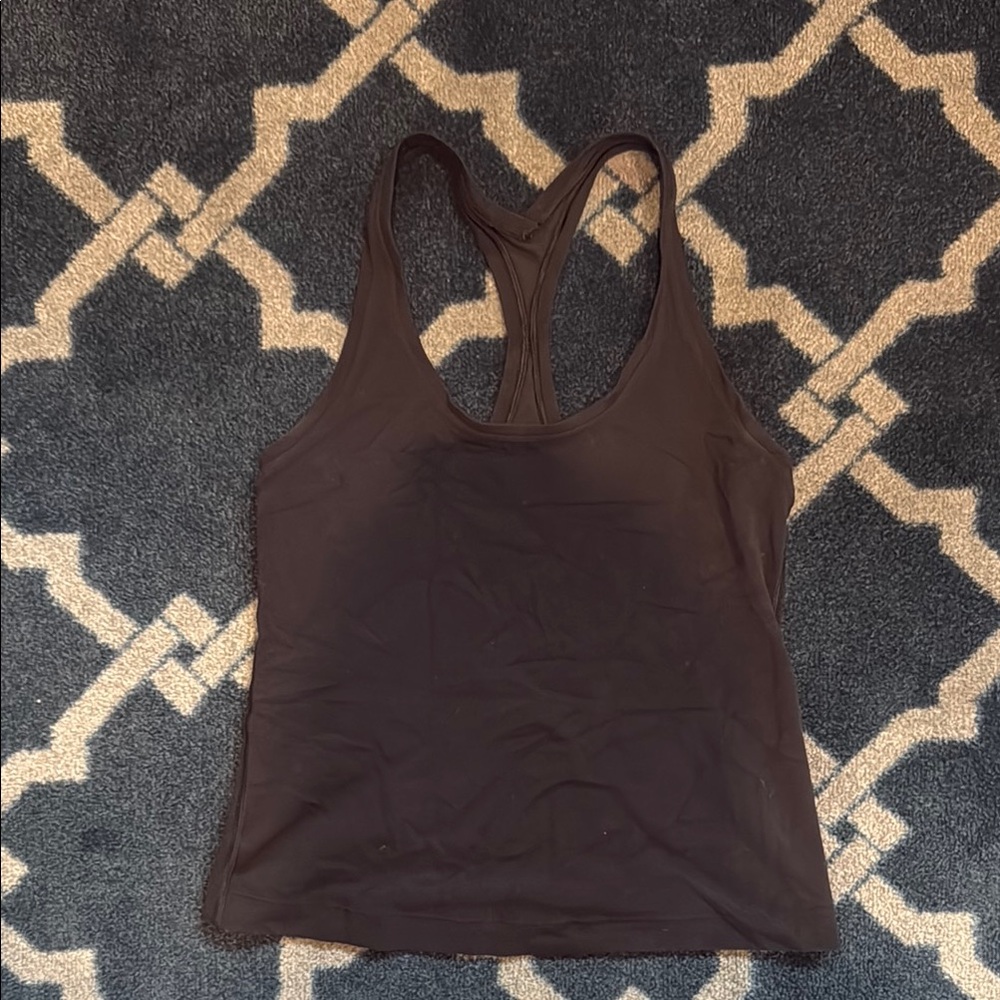 Lululemon Athletica Black Racerback Tank